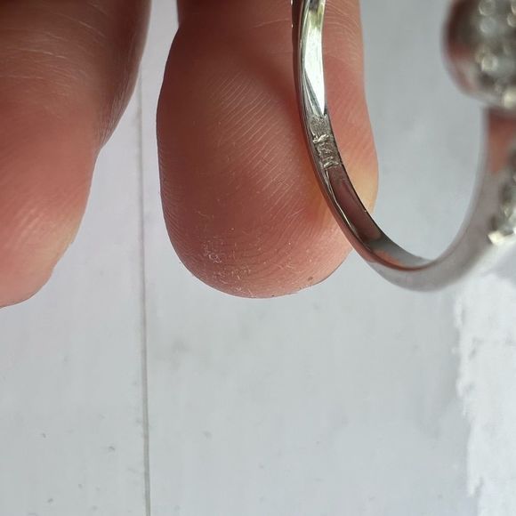 Special custom made bridal wedding ring band only  in 2ct tw - Picture 4 of 7